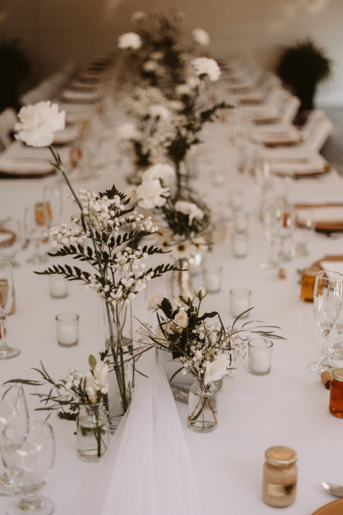 cottage wedding table setting