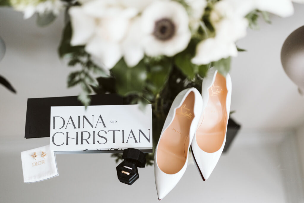 Louis Vuitton wedding shoes